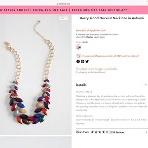 MODCLOTH BERRY GOOD HARVEST IN BRIGHT